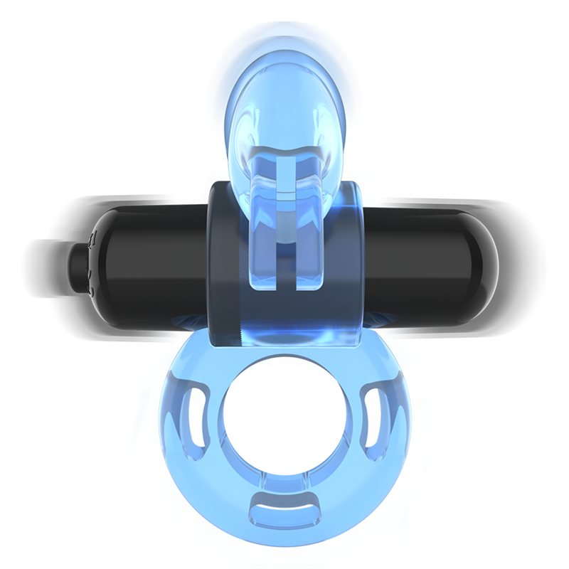 Anello vibrante Fry Blu - immagine 4