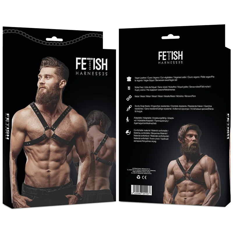 Imbracatura Frontale Harness in Pelle Vegana - immagine 4
