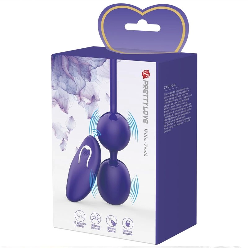 Palline Kegel Willie Youth Vibranti 12 Funzioni Usb - immagine 4
