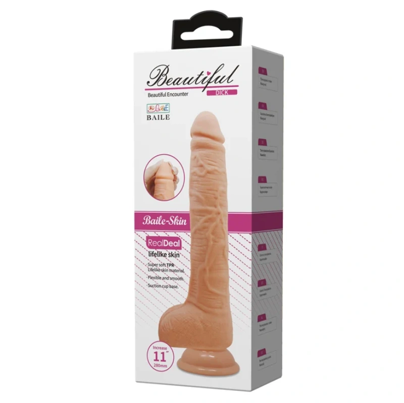 Dildo XXL Beautiful Dick 28 cm - immagine 6